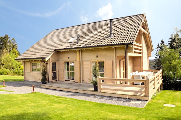 Valentina Lodge: Luxe chalet met sauna en bubbelbad in de Ardennen - thumbnail 6