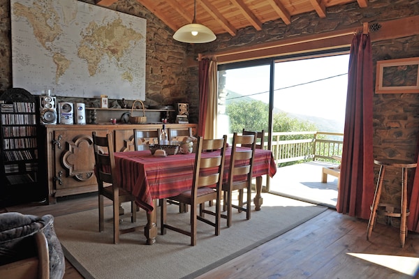 Panoramisch chalet in de bossen van Ayguatebia-Talau voor 6 personen - thumbnail 2
