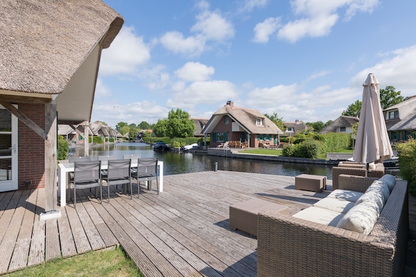 Luxe water villa met aanlegsteiger aan Belterwiedemeer - thumbnail 6