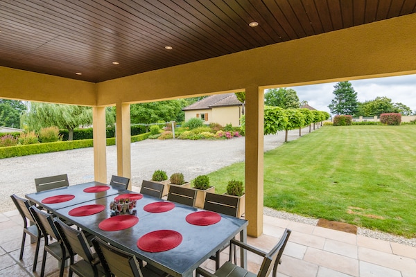 Residence Le Perrot: Ruim vakantiehuis met zwembad in de Dordogne voor 11 personen - thumbnail 6