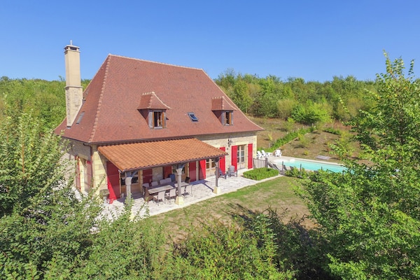12-persoons villa met privézwembad in St. Medard D'excideuil · 12 pers. - thumbnail 5