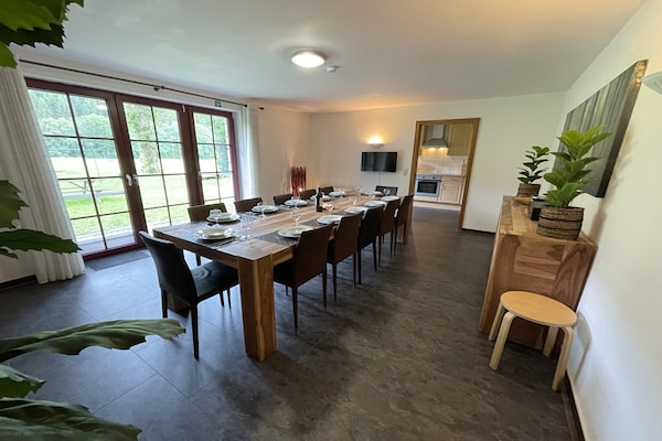 Sfeervol vakantiehuis voor 12 personen in de bossen van St. Vith met tuin - thumbnail 3