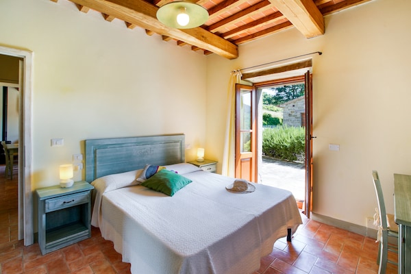 Sfeervol Toscaans appartement Erica in rustig Anghiari - thumbnail 2
