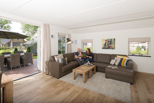 Luxe Twentse villa met sauna en sunshower op Hof van Salland - thumbnail 2