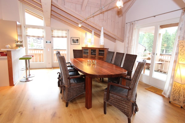 Aan de piste: Ruim penthouse in Leogang voor 8 personen - thumbnail 3