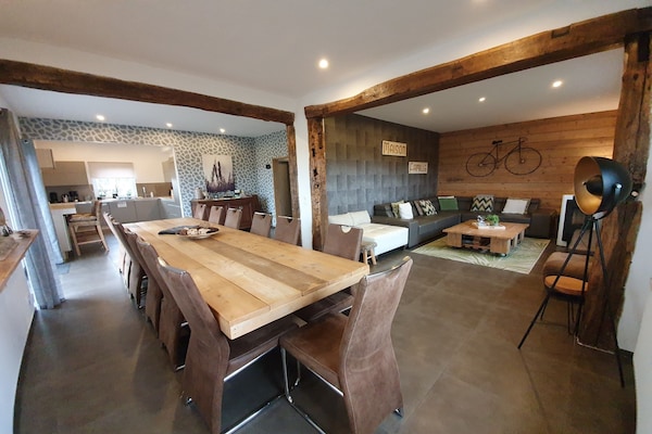 Modern vakantiehuis voor 15 personen bij Spa-Francorchamps met sauna en speelkelder - thumbnail 3
