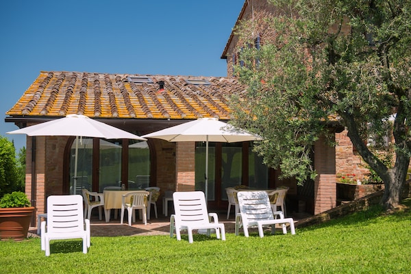 Knus appartement met zwembad en golfzicht op Toscaans platteland - thumbnail 6