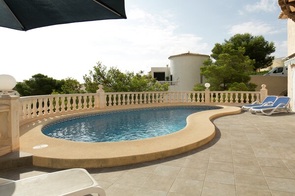 Villa Magnolias: sfeervolle villa met privézwembad op 900m van het strand in Moraira - thumbnail 6