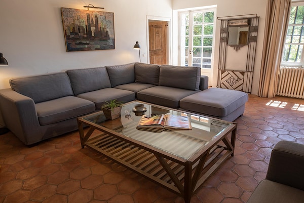 Villa met privézwembad in Grasse: authentieke 18e-eeuwse charme - thumbnail 3
