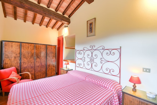 Charmant stenen vakantiehuis Il Fienile in Arezzo - thumbnail 4