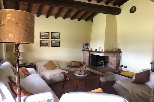 Charmant stenen vakantiehuis Il Fienile in Arezzo - thumbnail 3