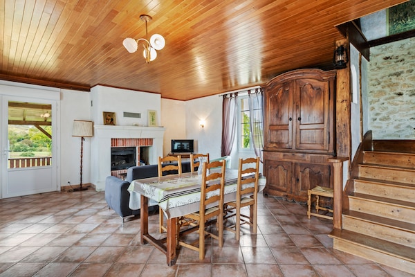 Privézwembad en rust in Loubejac: Vakantiehuis Maison fabuleuse - thumbnail 3