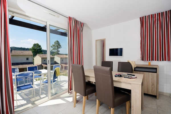 Zonovergoten appartement in Labastide de Virac voor 5 personen - thumbnail 4