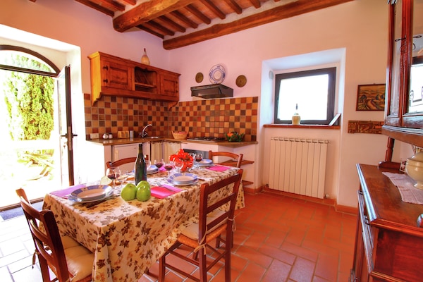 Authentieke boerderij Casa Salcio in Castiglione D'orcia - thumbnail 4