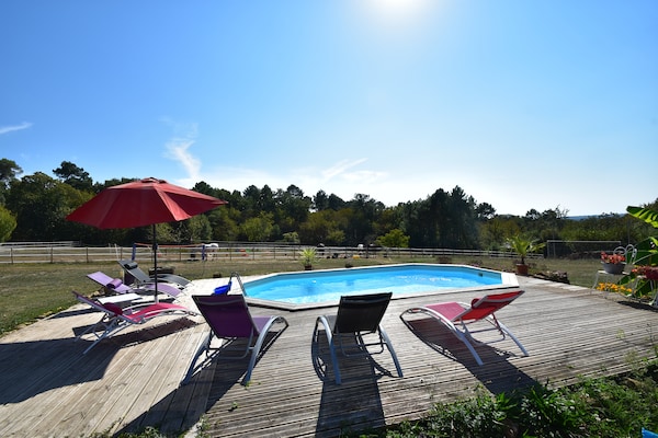 Vrijstaand vakantiehuis nabij golfbaan in Montferrand-du-Périgord - thumbnail 2