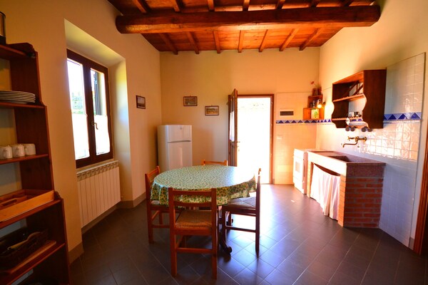 Canaiolo: Bosrijk appartement bij het meer voor 4 personen in Figline Valdarno - thumbnail 2