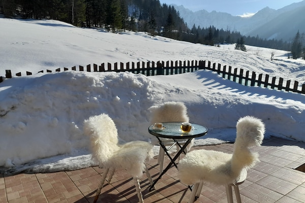 Authentiek appartement op 1100m hoogte met groot overdekt terras in Ferlach - thumbnail 4