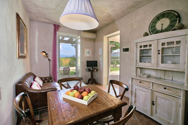 Toscaans vakantiehuis voor 8 personen met zwembad, wellness & golf nabij zee - thumbnail 5