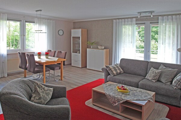 Rustiek appartement voor 6 personen aan de bosrand in Willingen-Schwalefeld - thumbnail 4