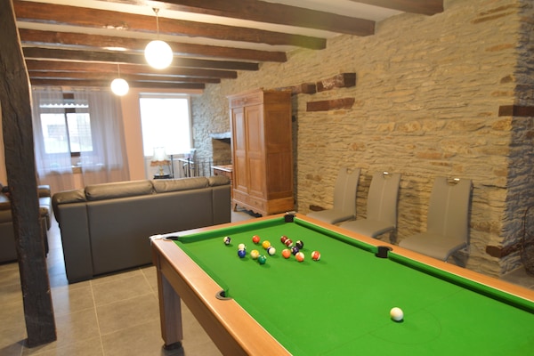 Modern vakantiehuis voor 8 personen met tuin en biljart in Neufchâteau - thumbnail 6