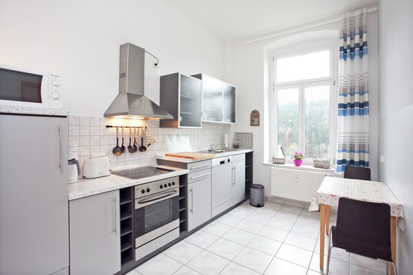 Ruime villa voor 8 personen in Grunhainichen-Borstendorf - thumbnail 5