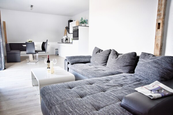 Ruim appartement met grote dakterras, vlakbij zee en bos in Mönkebude - thumbnail 5