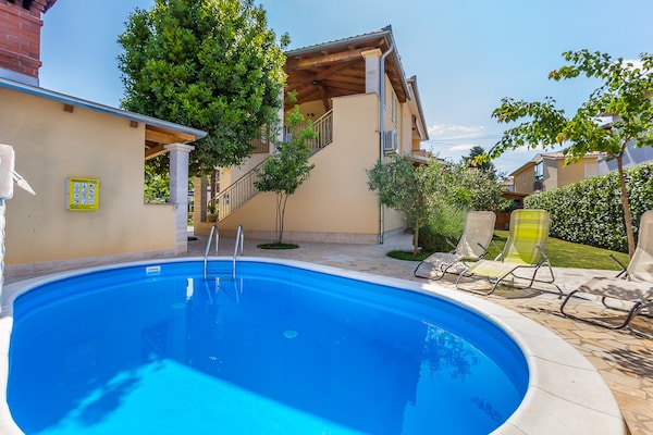 Villa Cera: Ruim vrijstaand vakantiehuis voor 12 personen in Vodnjan, Istrië - thumbnail 2