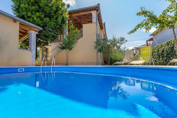 Villa Cera: Ruim vrijstaand vakantiehuis voor 12 personen in Vodnjan, Istrië - thumbnail 3