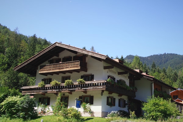 Charmant appartement voor 4 in Ruhpolding, vlakbij meer en bos - thumbnail 2