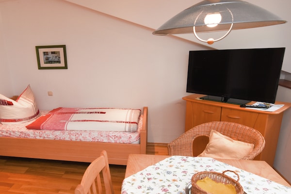 Rustiek appartement aan de bosrand, 100m van het meer bij Ruhpolding - thumbnail 6