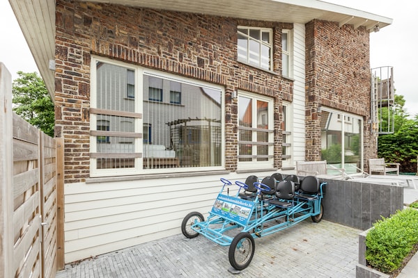 Ruime villa voor 12 met wellness, 500m van zee in Middelkerke - thumbnail 1