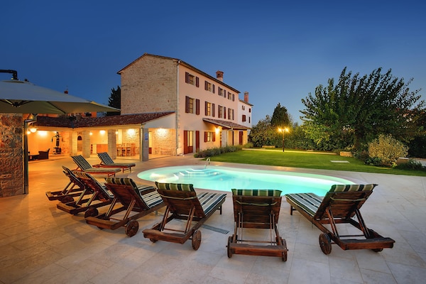 Casa Silvano: Ruim vakantiehuis met verwarmd zwembad in Istrië, Kroatië - thumbnail 6