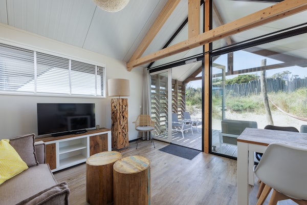 Sea Lodges Bloemendaal 2: luxe strandlodge voor 4 personen aan zee - thumbnail 2
