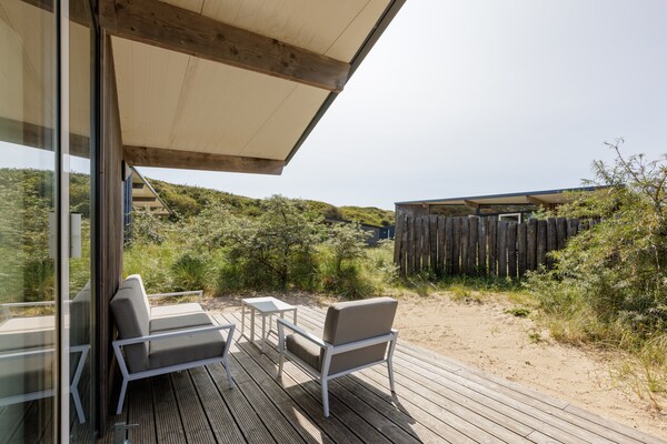 Sea Lodge Bloemendaal: Modern duinhuis met veranda, 2 min van het strand - thumbnail 5