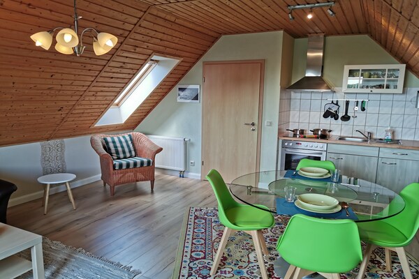 Rustiek appartement aan het meer op het zonnige eiland Usedom - thumbnail 4