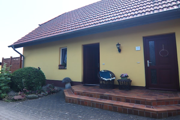 Rustiek appartement aan het meer op het zonnige eiland Usedom - thumbnail 2