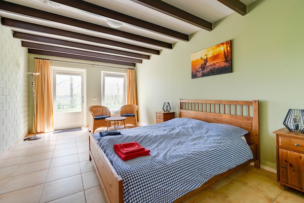 Luxe vakantiehuis De Kibbelhoeve: 8 pers., golf & natuur in Drenthe - thumbnail 4