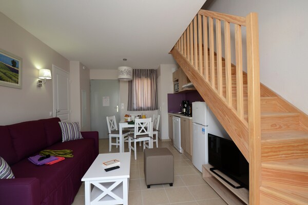 Duplex voor 6 personen met zwembad en sauna in Paradou, Provence - thumbnail 5