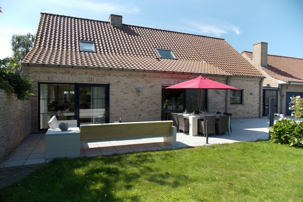 Vakantie accommodatie Vlaanderen,Westhoek,West-Vlaanderen België 8 personen