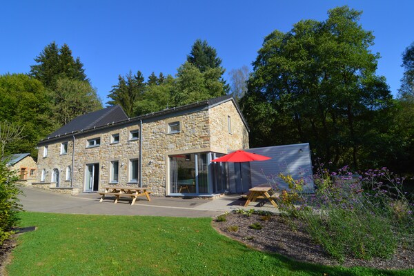 Vakantie accommodatie Luik-Spa-Malmedy-Stavelot en omgeving,Ardennen,Luik België 14 personen