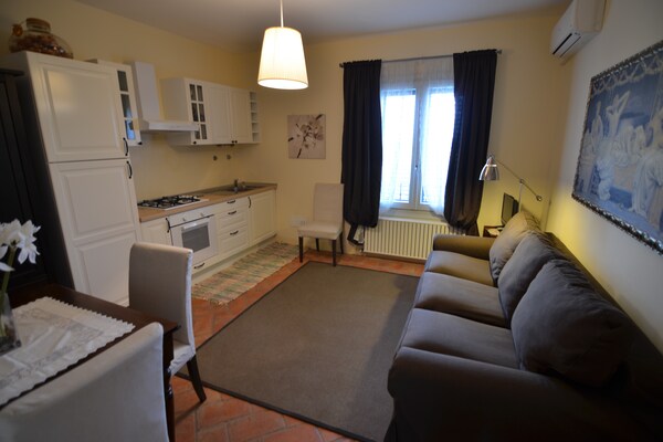Appartement tussen wijngaarden met zwembad, 9 km van strand Riccione - thumbnail 3