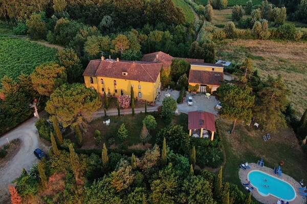 Romantisch appartement voor 2 in Toscaanse boerderij nabij Vinci - thumbnail 5