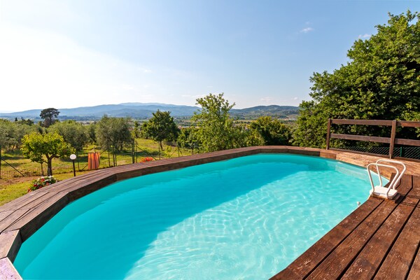 Al Meriggio: sfeervol vakantiehuis met zwembad in het Toscaanse heuvelland - thumbnail 5