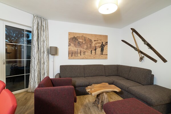 Ski-in/ski-out appartement voor 8 aan de piste in Alpendorf, 100m van de lift - thumbnail 4