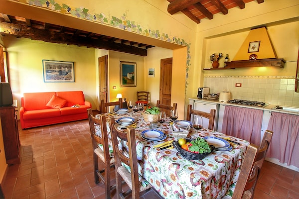 Sfeervol appartement Girasole in het hart van Radda in Chianti - thumbnail 3