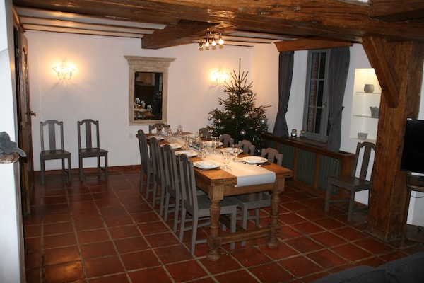 Ruime boerderij Le Moulin d'Halconreux in Gouvy voor 15 personen - thumbnail 4