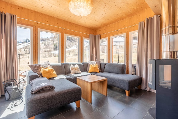 Luxe chalet voor 10 personen aan de piste met privé wellness in Murau - thumbnail 2