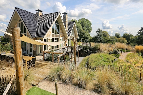 Duinvilla Noordwijk: Luxe groepsaccommodatie met sauna en natuurvijver - thumbnail 6