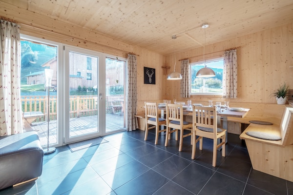 Chalet aan het meer en de piste in Sankt Georgen am Kresichberg - thumbnail 3