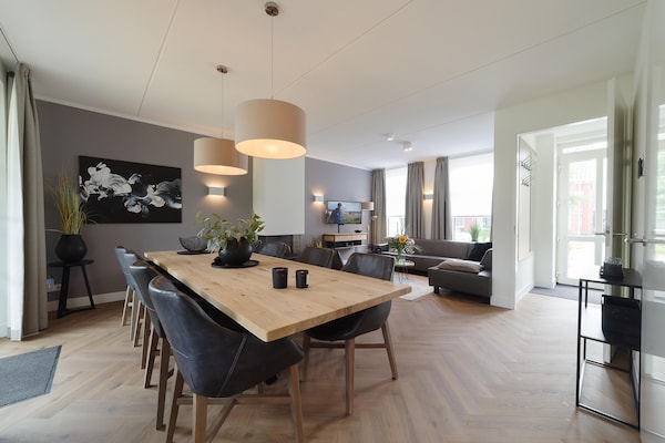 Wellnessvilla Zeeuwse Pracht: luxe vakantiehuis voor 8 personen nabij zee - thumbnail 3